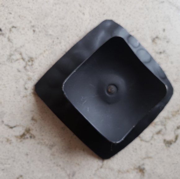 Vintage/Antique Tiki candles in chunky Swiss candleholders. - Picture 7 of 12